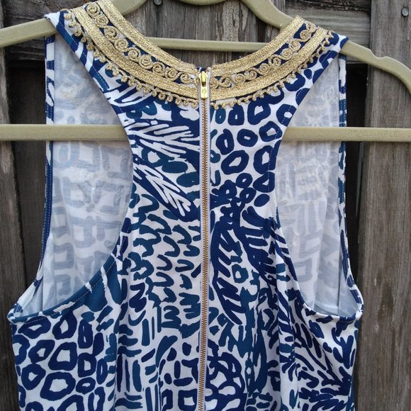 Lilly Pulitzer CARLOTTA SHIFT DRESS, Pockets Size 0 - Picture 6 of 8